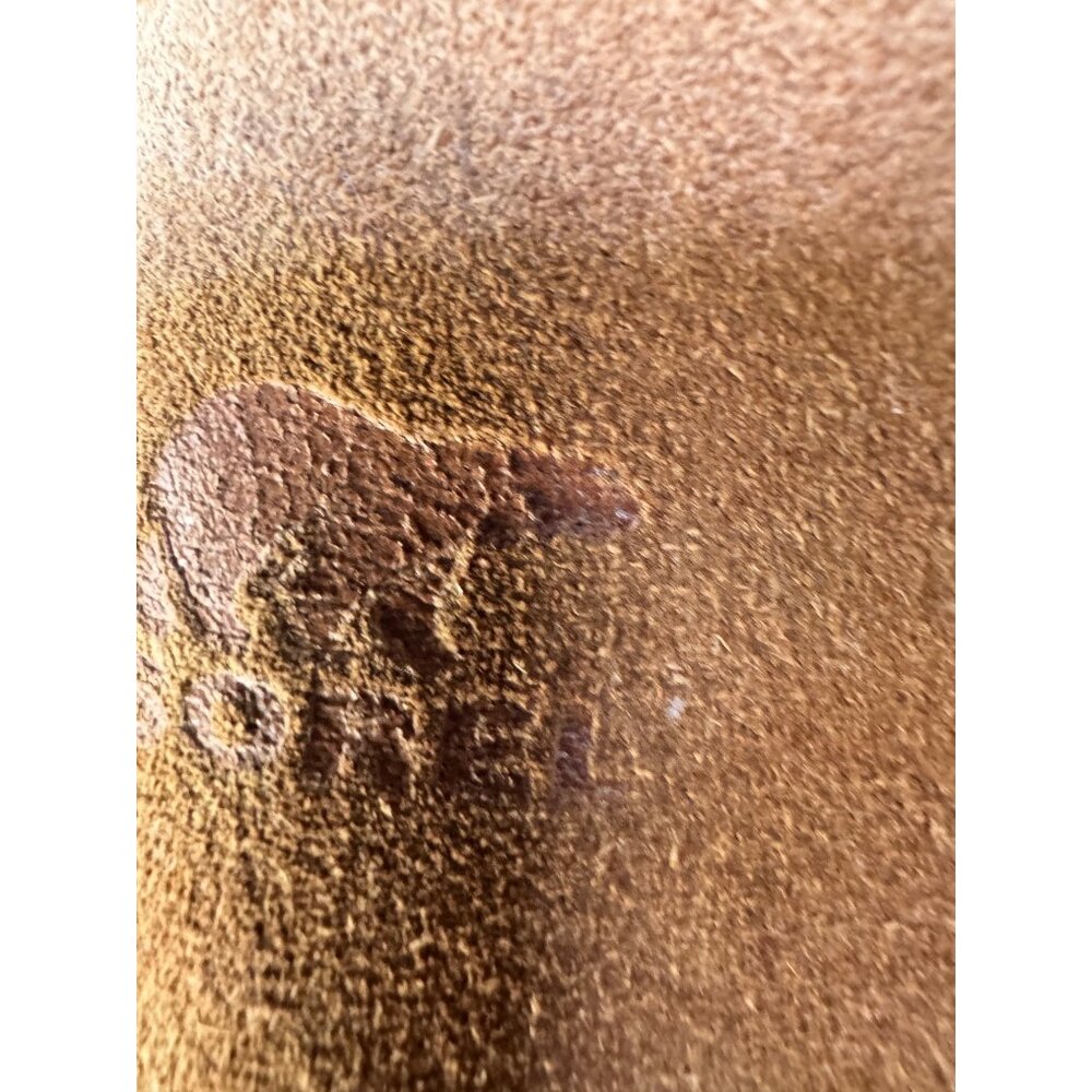 SOREL Emelie NL2680-286 Tan Suede Leather Waterproof Lace Up Tall Boots Faux Fur - Picture 3 of 10